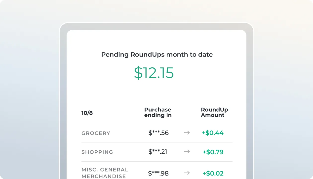 A web page table with payment history information