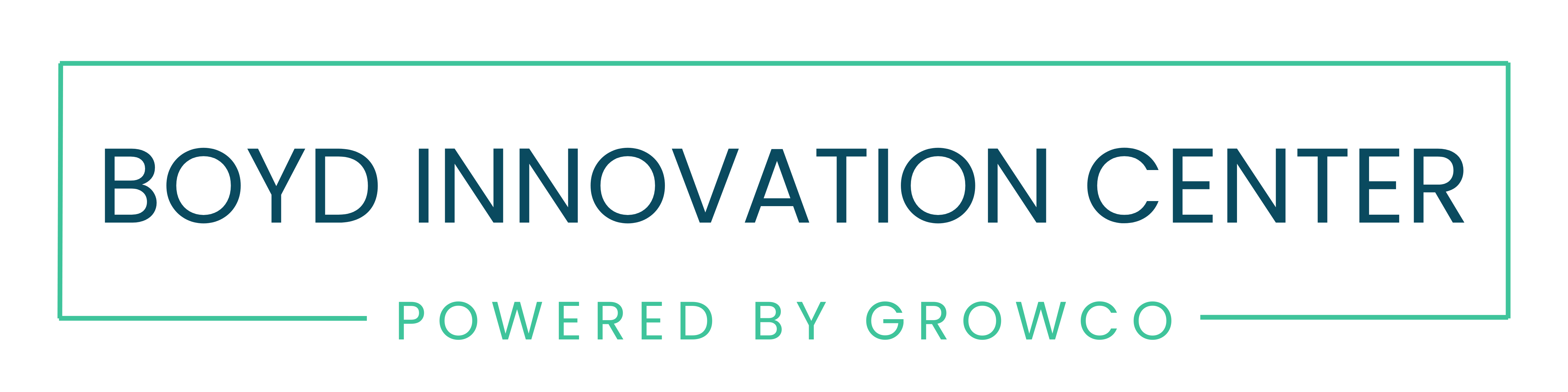 Boyd Innovation Center, powered by GrowCo Logo