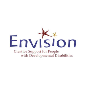 Envision Creative Support For Peopl E With Developmental Disabilities Logo