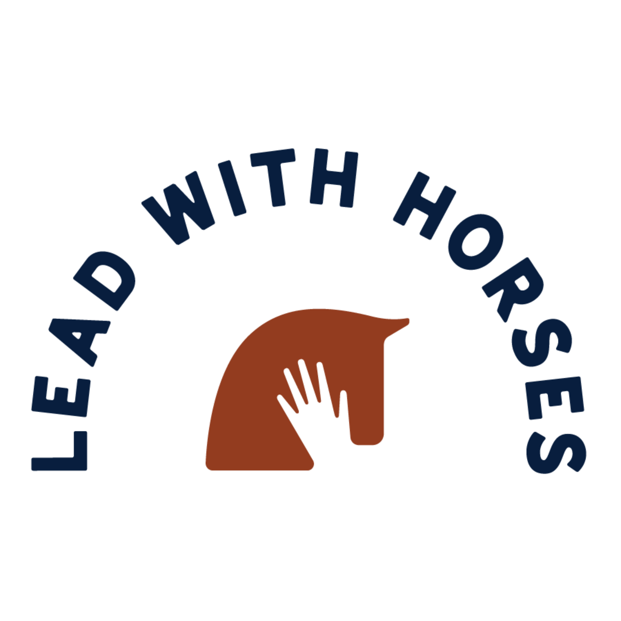 Lead With Horses Logo