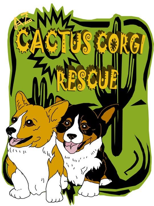 Az Cactus Corgi Rescue Logo