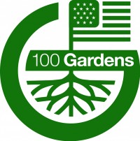 100 Gardens Logo