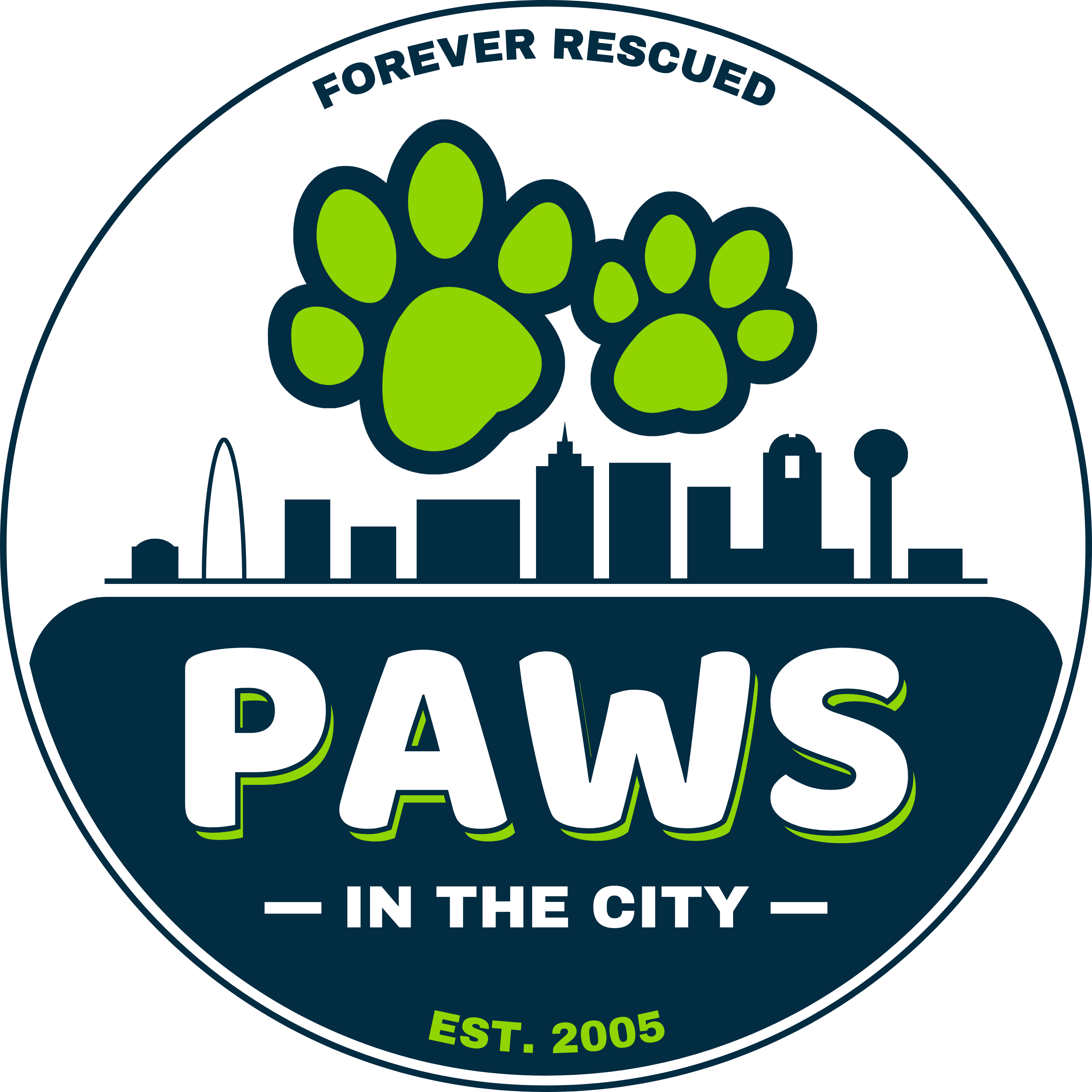 Paws In The City Logo