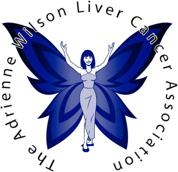 Blue Faery The Adrienne Wilson Liver Cancer Association Logo