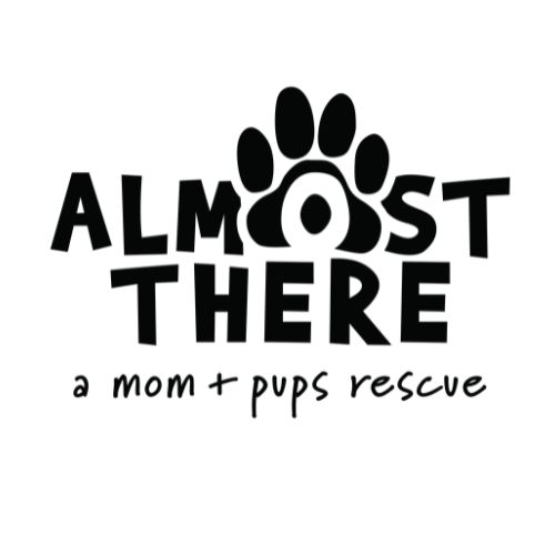 Almost There A Mom Pups Rescue Logo