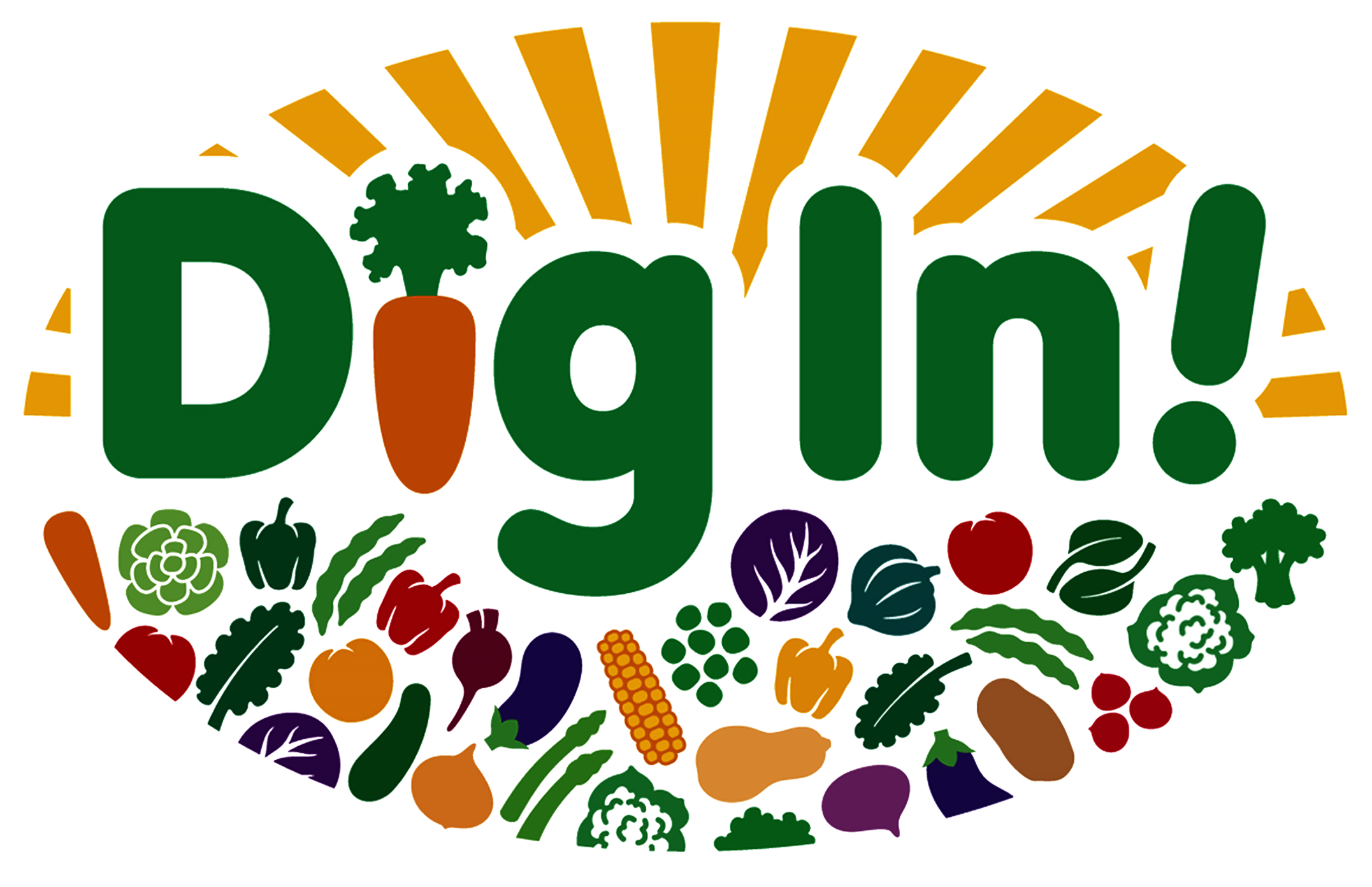 Dig In Yancey Community Garden Logo
