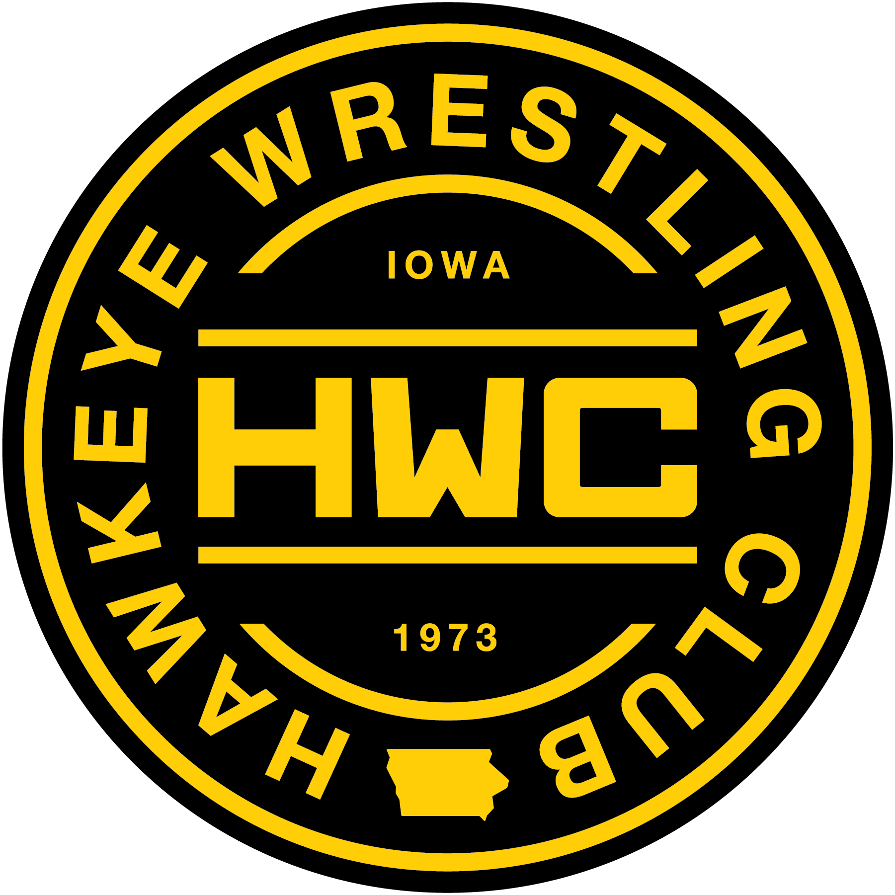 Hawkeye Wrestling Club Logo