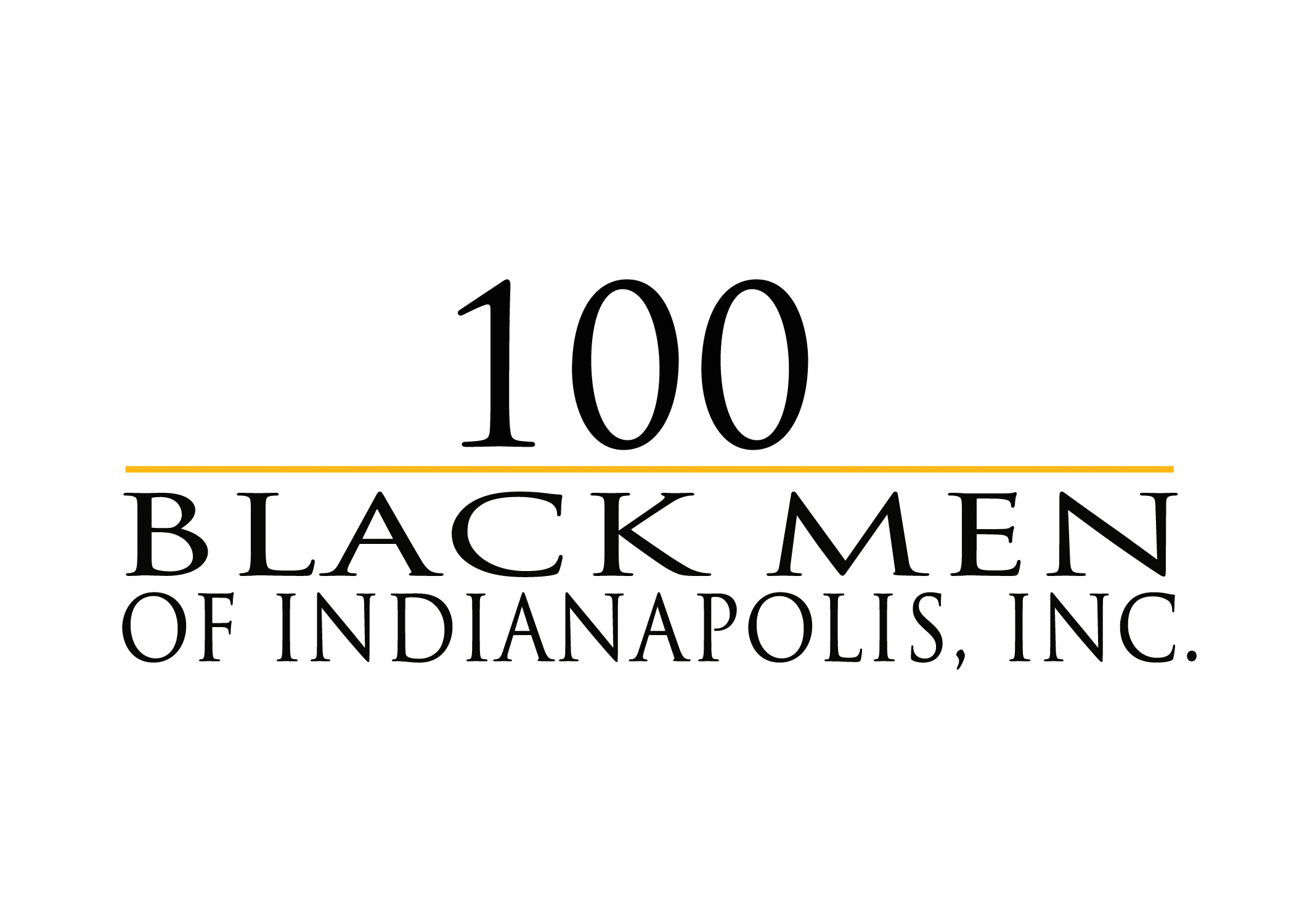 100 Black Men Of Indianapolis Inc Logo