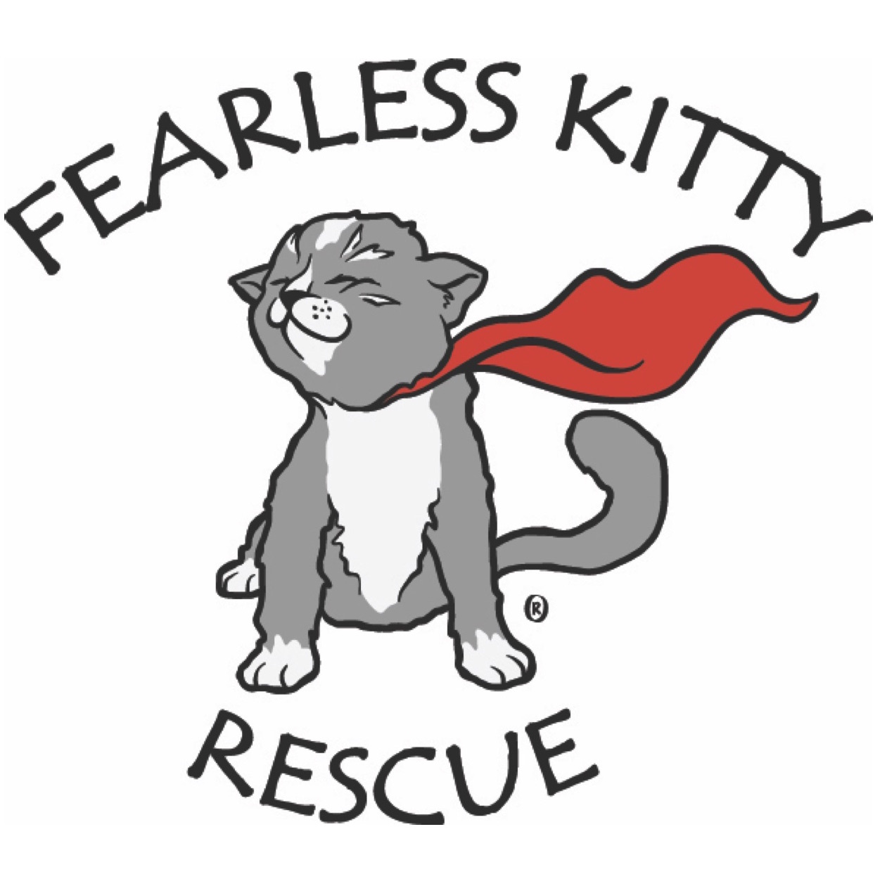Fearless Kitty Rescue Logo