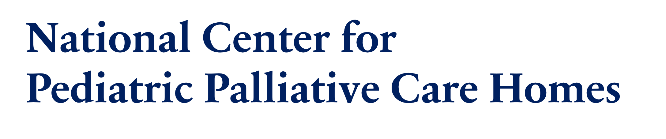 National Center for Pediatric Palliative Care Homes Logo