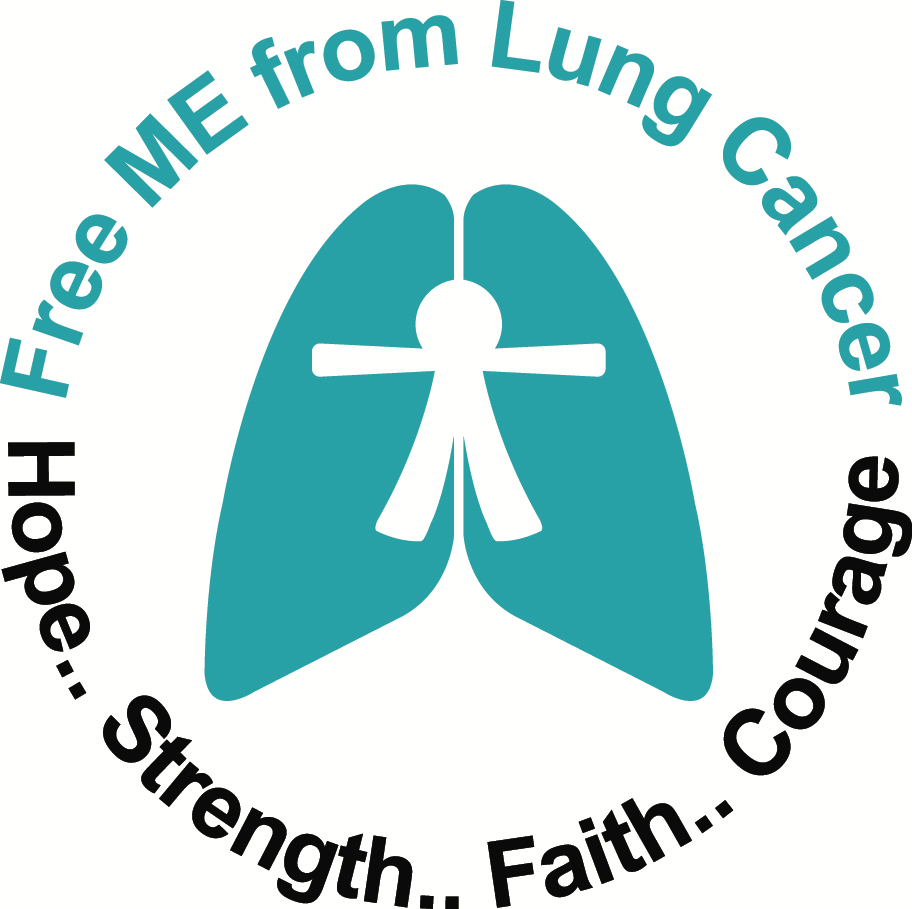 Free Me From Lung Cancer Logo