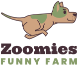 Zoomies Funny Farm Logo