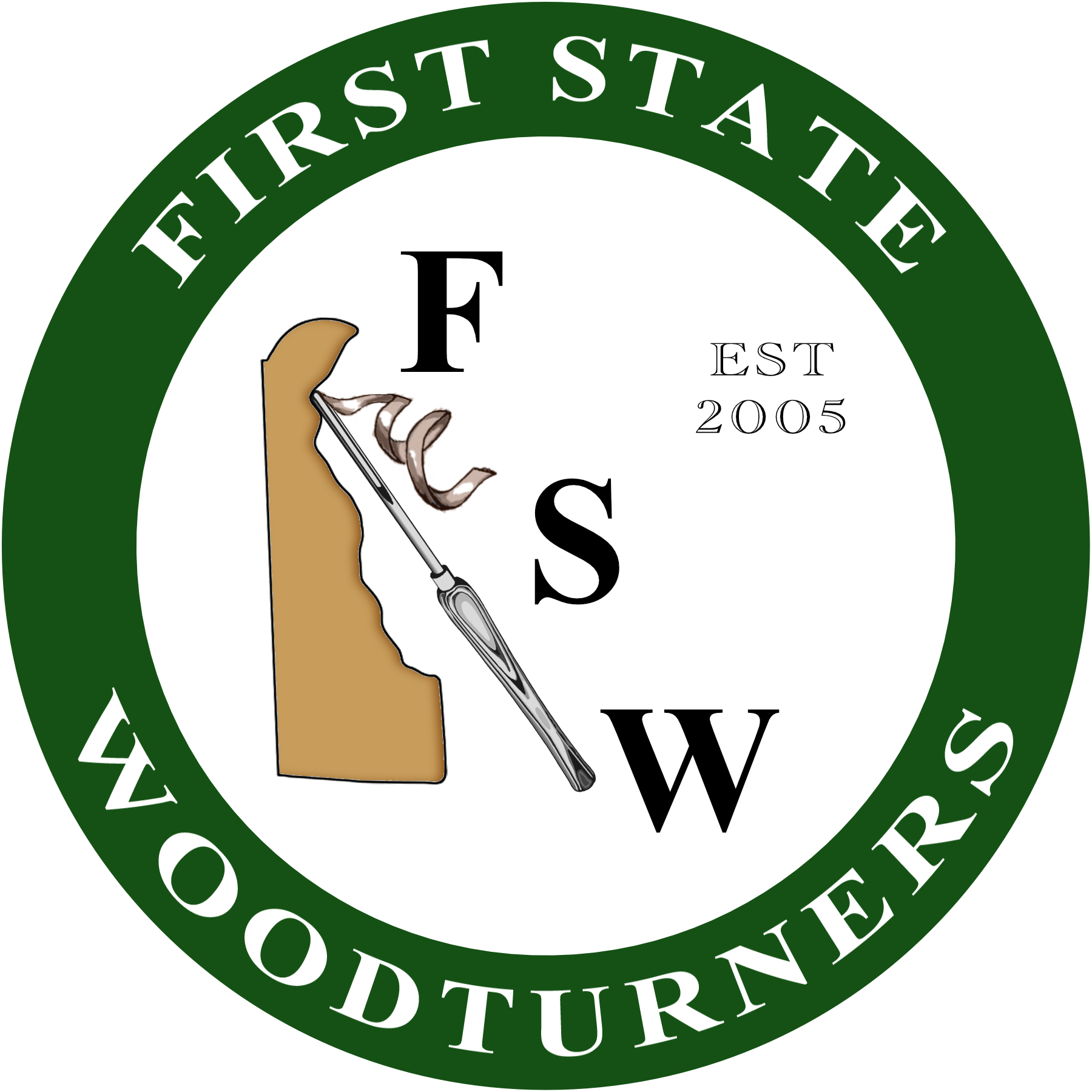 First State Woodturners Logo