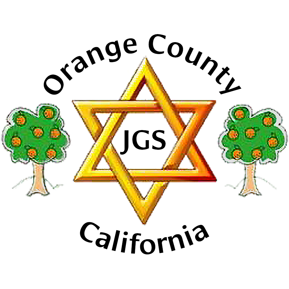 Orange County Jewish Genealogical Society Logo