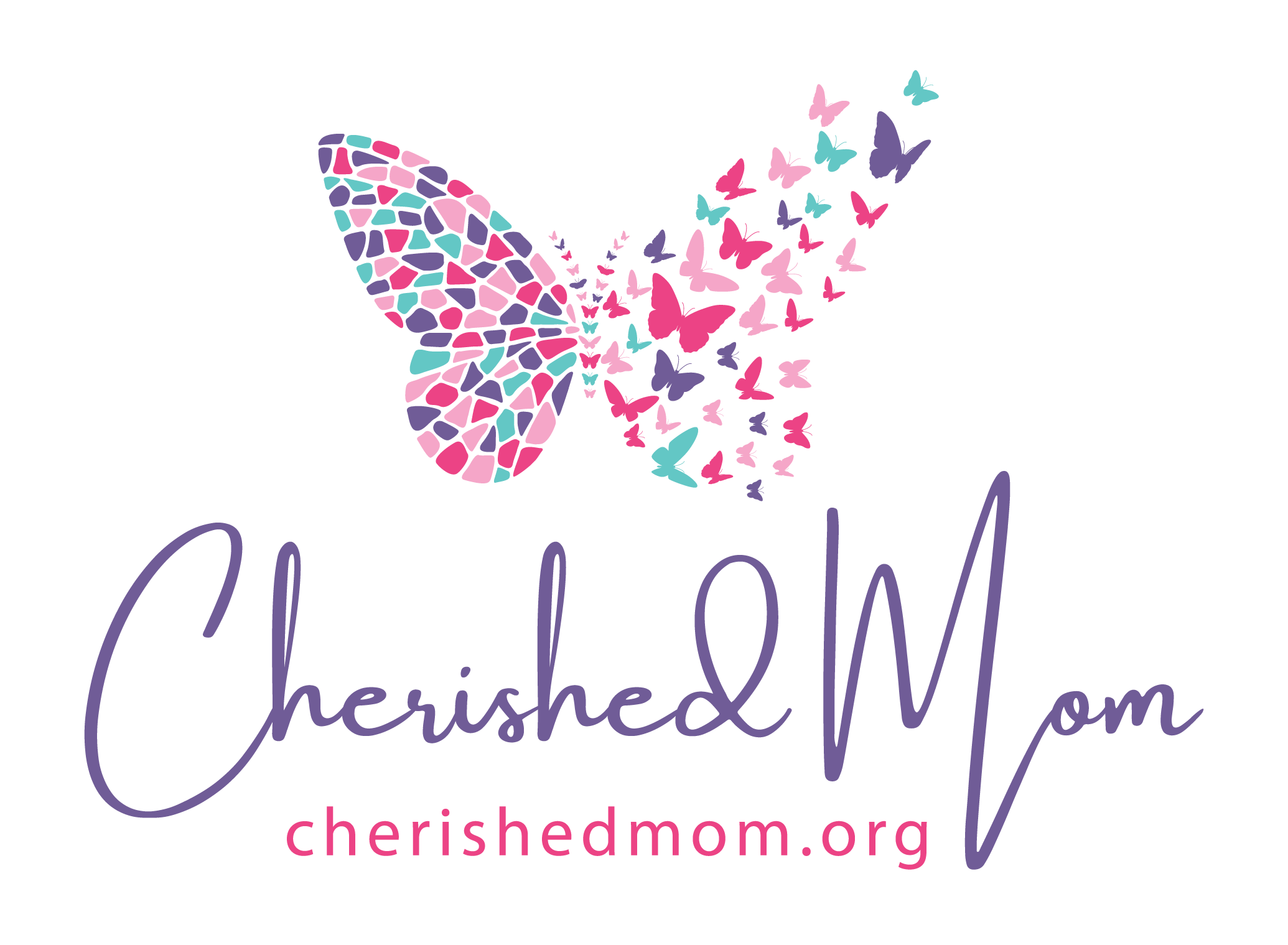 Cherished Mom Logo