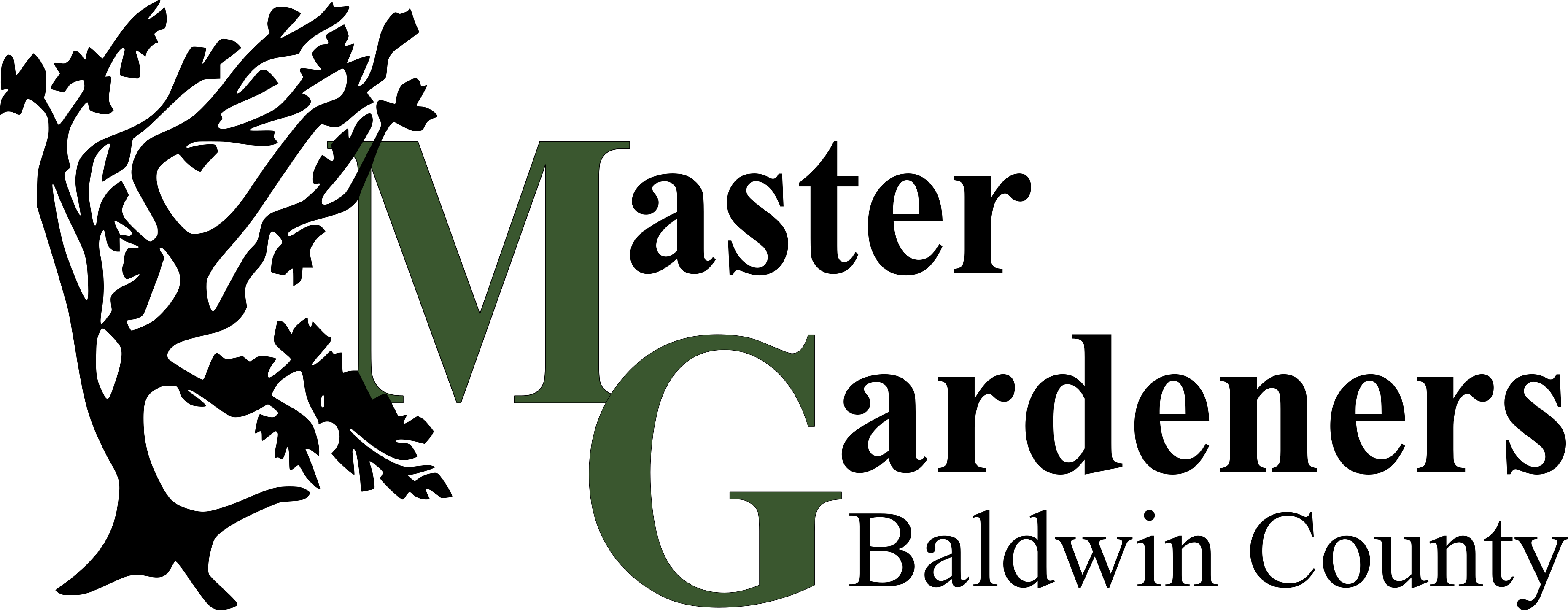 Baldwin County Master Gardners Logo